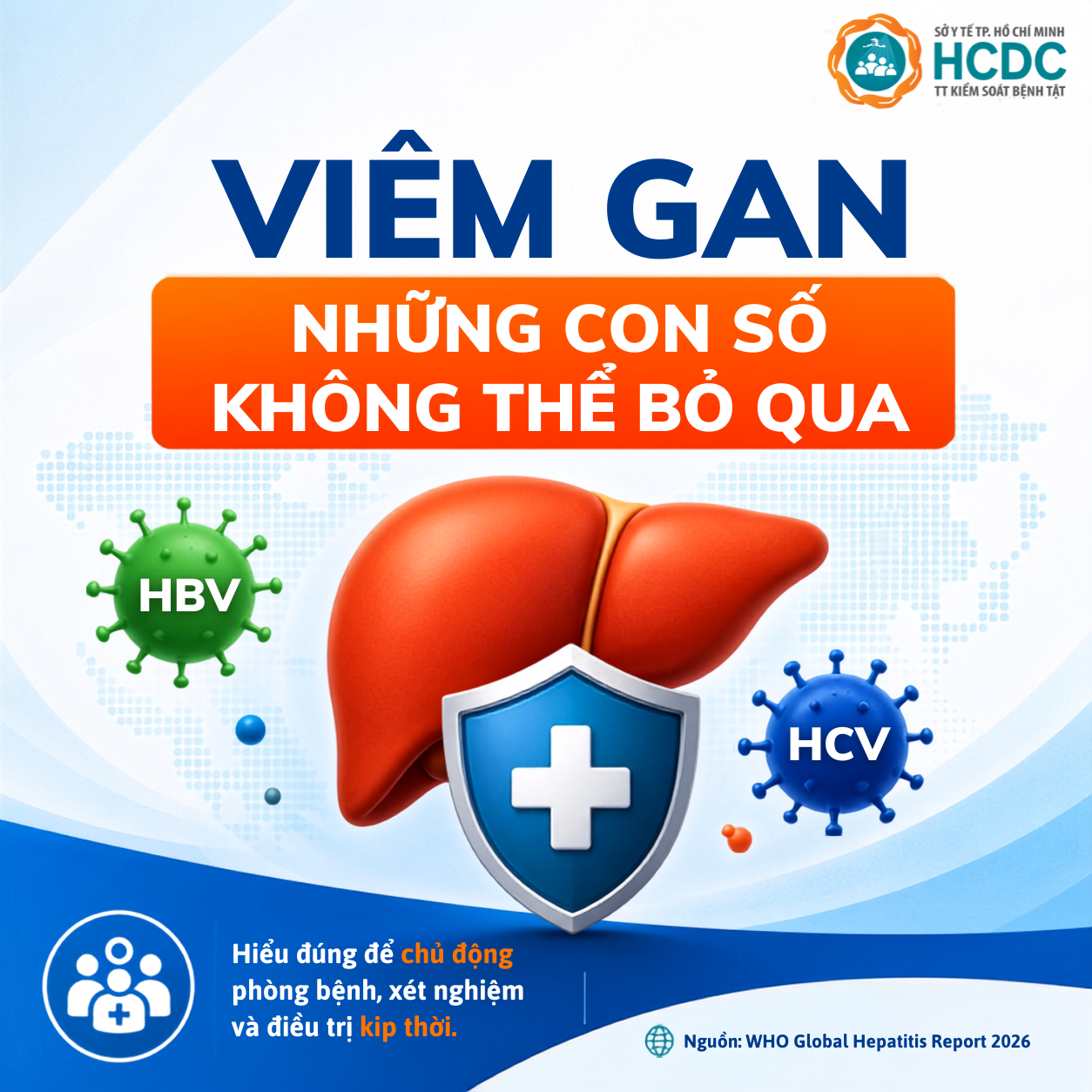 Infographich: Viêm gan – những con số không thể bỏ qua