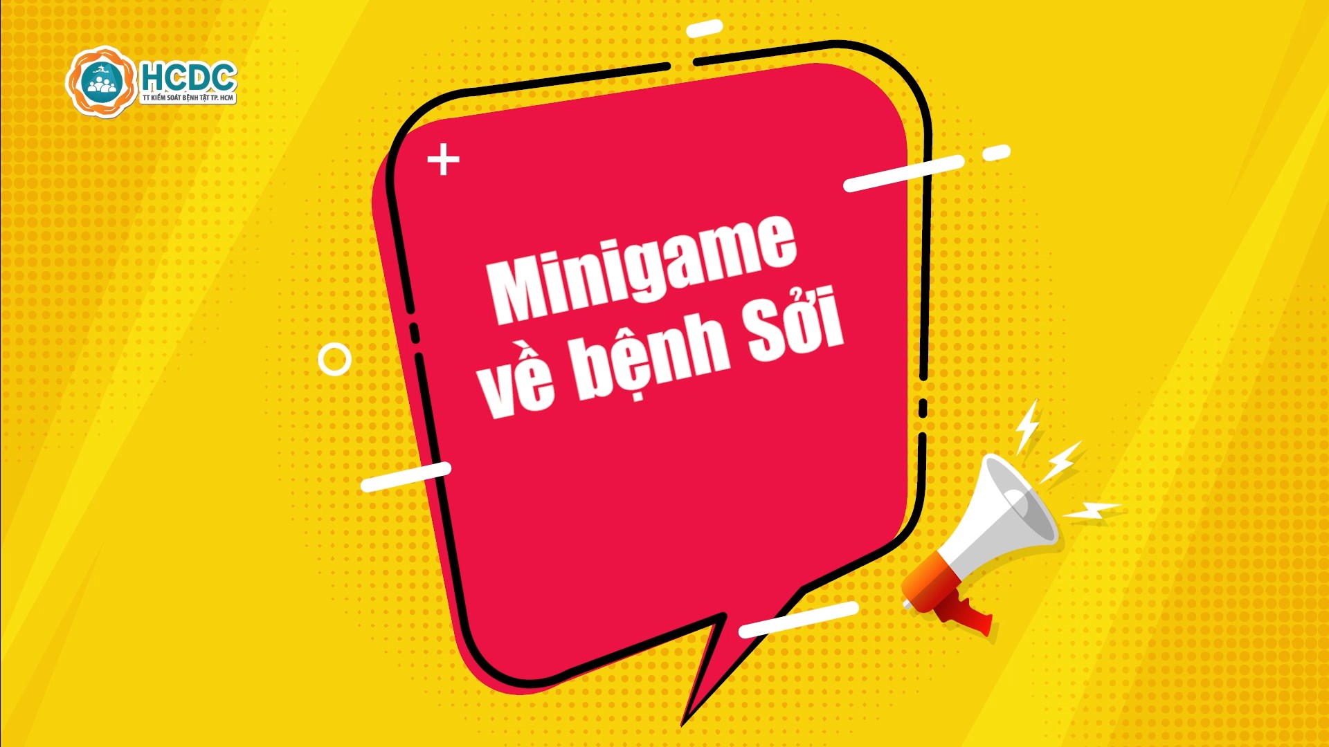 Minigame về bệnh Sởi