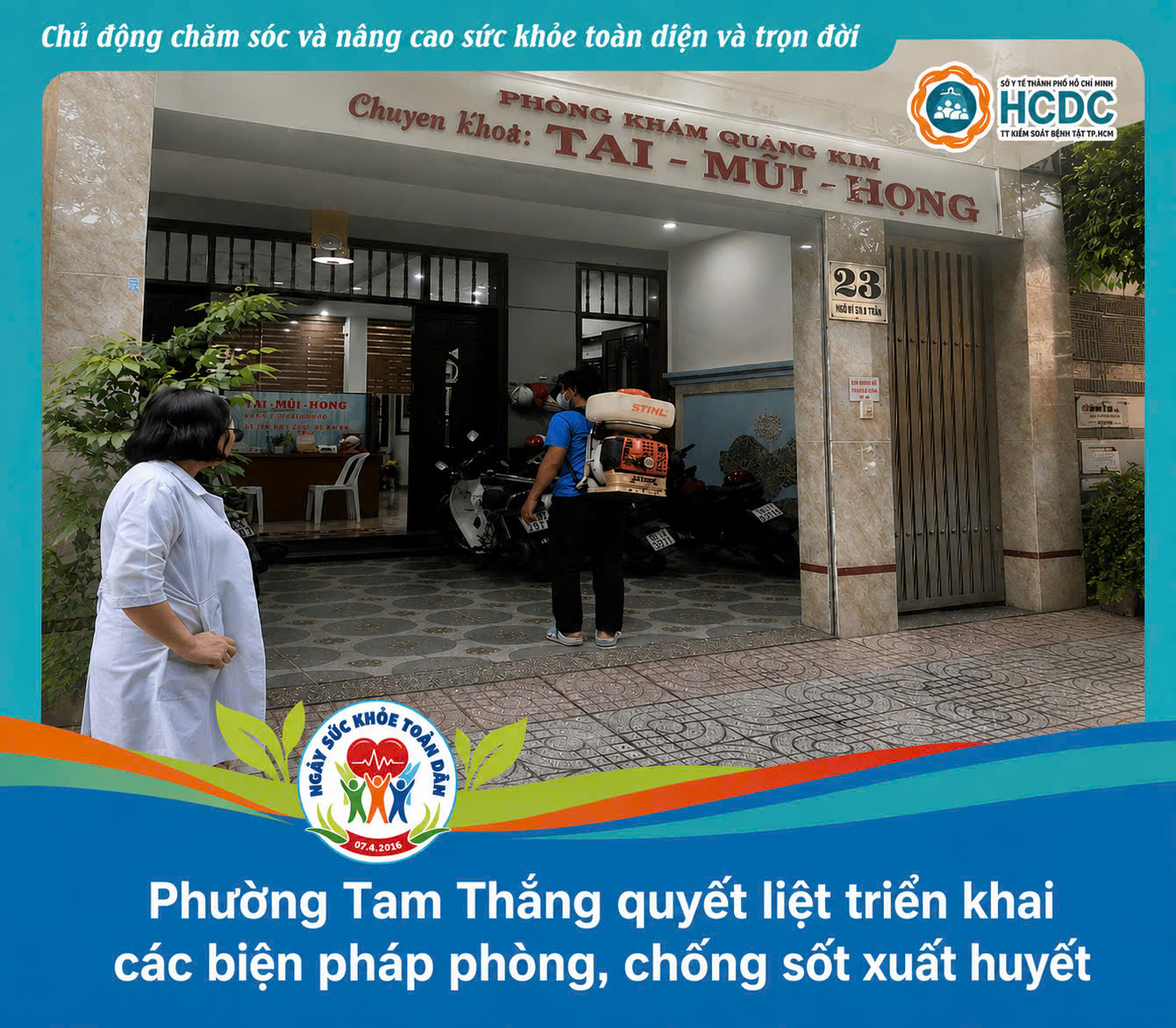 Phường Tam Thắng quyết liệt triển khai các biện pháp phòng, chống sốt xuất huyết