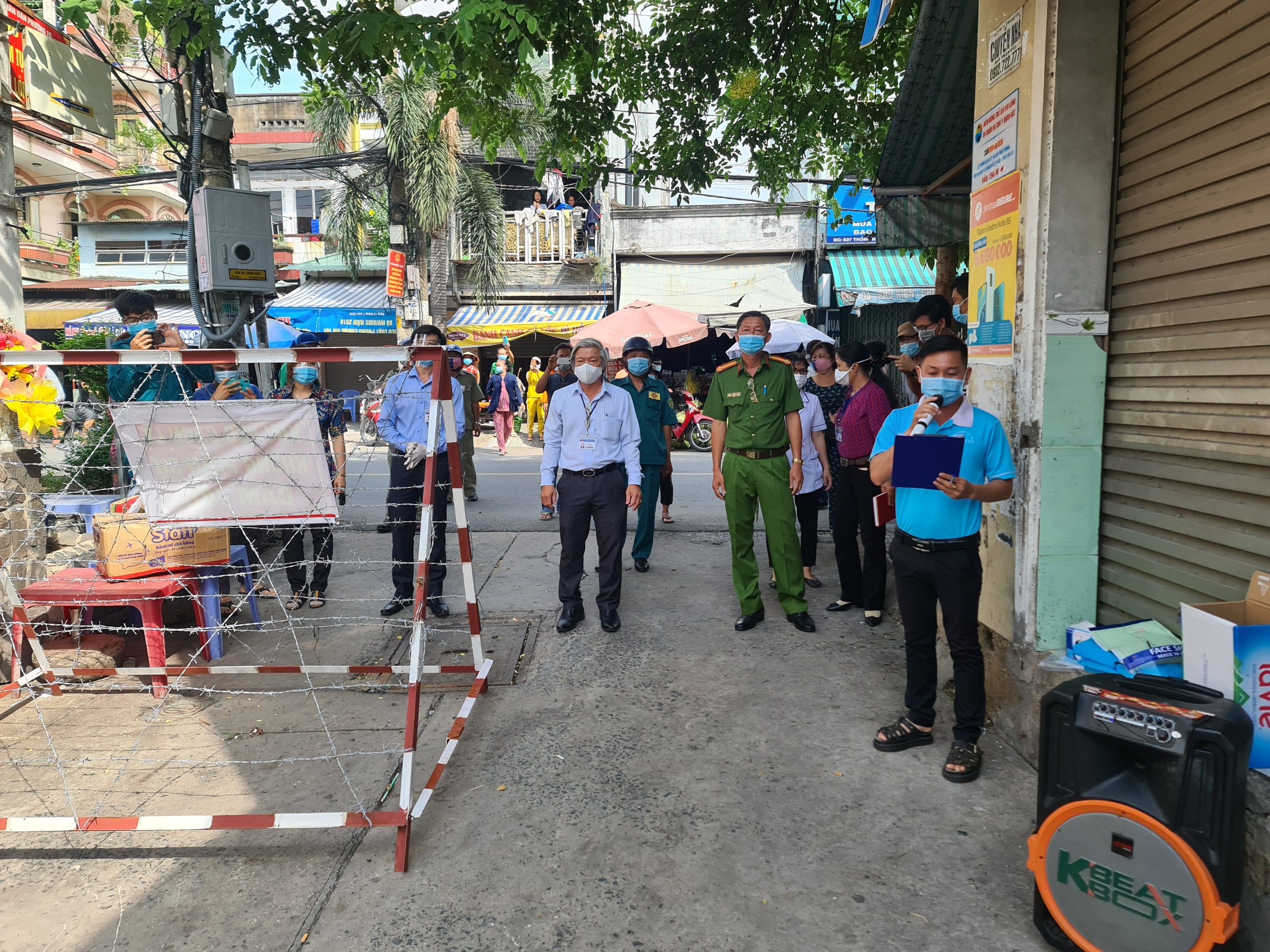 Quận Gò Vấp: tiếp tục gỡ phong tỏa 01 con hẻm trên địa bàn phường 15