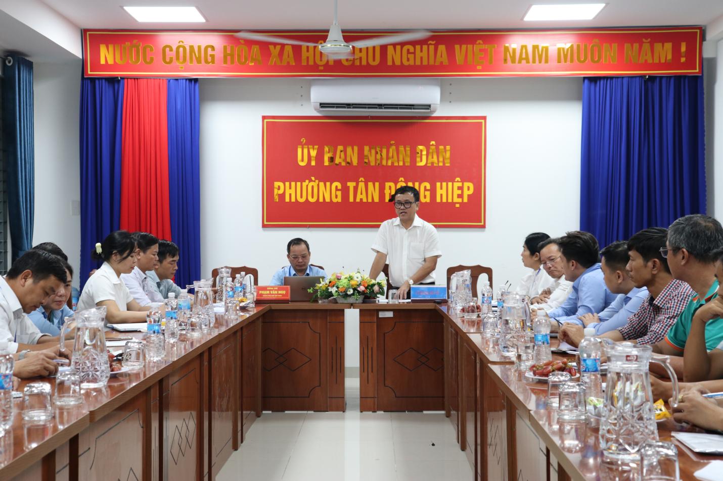 Sở Y tế Thành phố Hồ Chí Minh giám sát công tác phòng, chống dịch bệnh tay chân miệng tại phường Tân Đông Hiệp