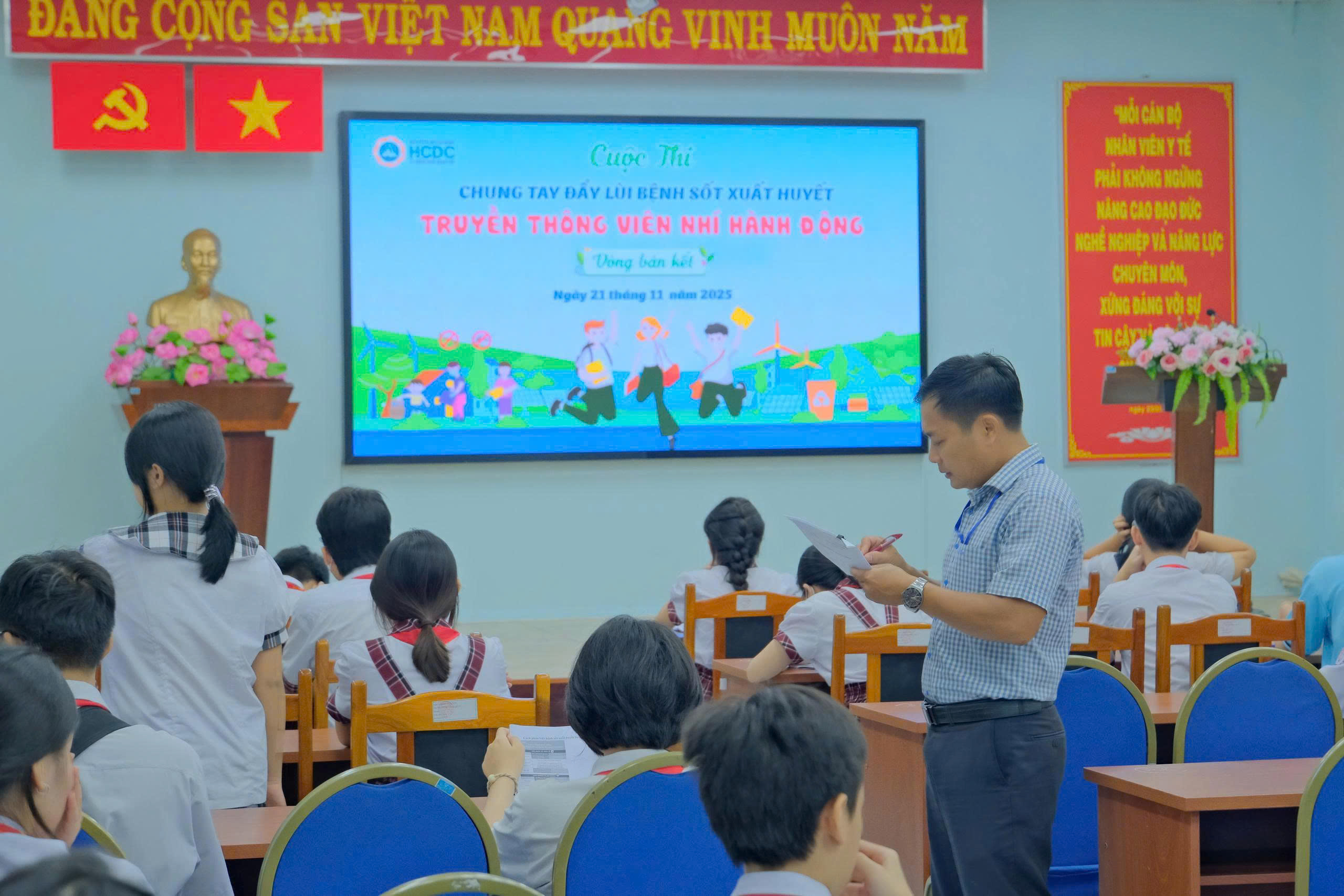 Sôi nổi vòng Bán kết cuộc thi truyền thông phòng, chống bệnh sốt xuất huyết năm 2025