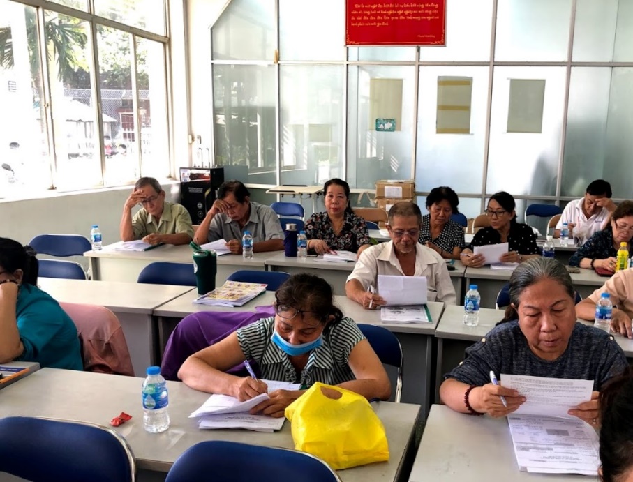 TẬP HUẤN VỀ DỰ PHÒNG, PHÁT HIỆN VÀ QUẢN LÝ TĂNG HUYẾT ÁP, ĐÁI THÁO ĐƯỜNG CHO CỘNG TÁC VIÊN TẠI QUẬN 8, TP. HCM