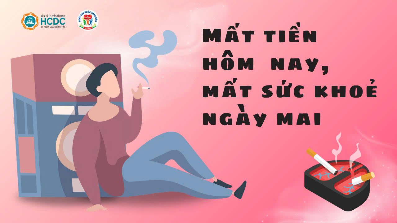 Thuốc lá: Mất tiền hôm nay, mất sức khoẻ ngày mai