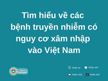 Tìm hiểu về các bệnh truyền nhiễm có nguy cơ xâm nhập vào Việt Nam