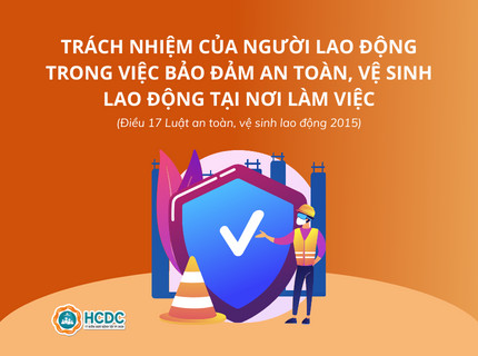 Trách nhiệm của người lao động trong việc bảo đảm an toàn, vệ sinh lao động tại nơi làm việc