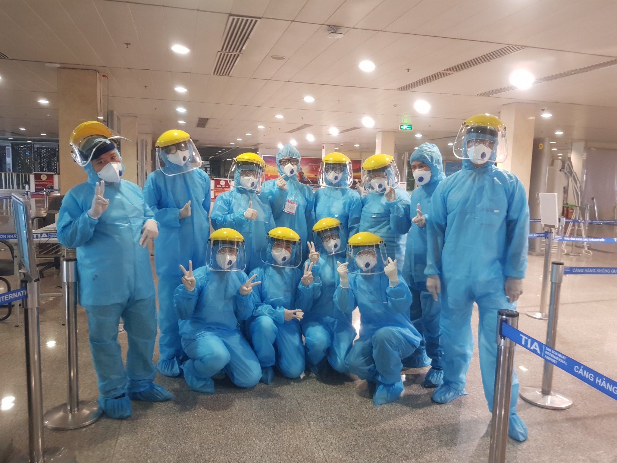 Trung tâm Y tế Q.Bình Tân: Thực hiện kiểm dịch y tế tại sân bay Tân Sơn Nhất