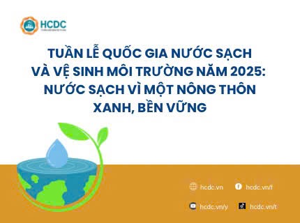 Tuần lễ Quốc gia Nước sạch và Vệ sinh môi trường năm 2025: Nước sạch vì một nông thôn xanh, bền vững