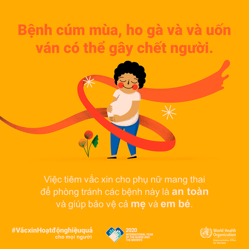 Vi rút cúm mùa và ho gà có thể gây tử vong.