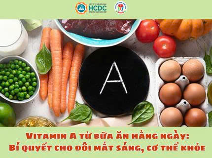 Vitamin A từ bữa ăn hằng ngày: Bí quyết cho đôi mắt sáng, cơ thể khỏe